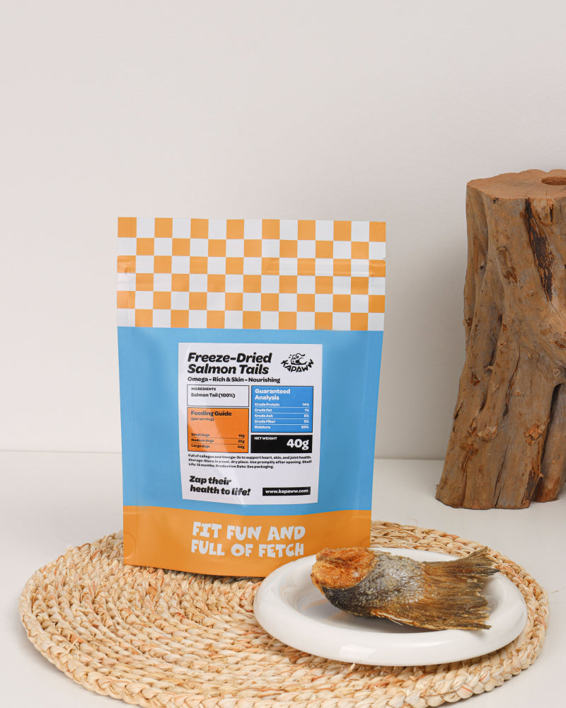 Dog Treats - Freeze Dried Salmon Tails