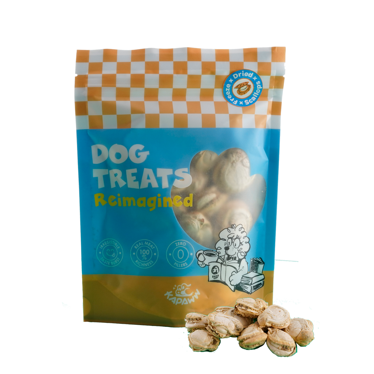 Dog Treats - Freeze Dried Scallops